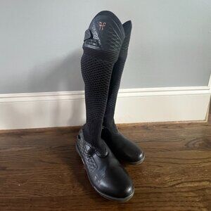 Horse Pilot Teknit Women's Black Riding Boots